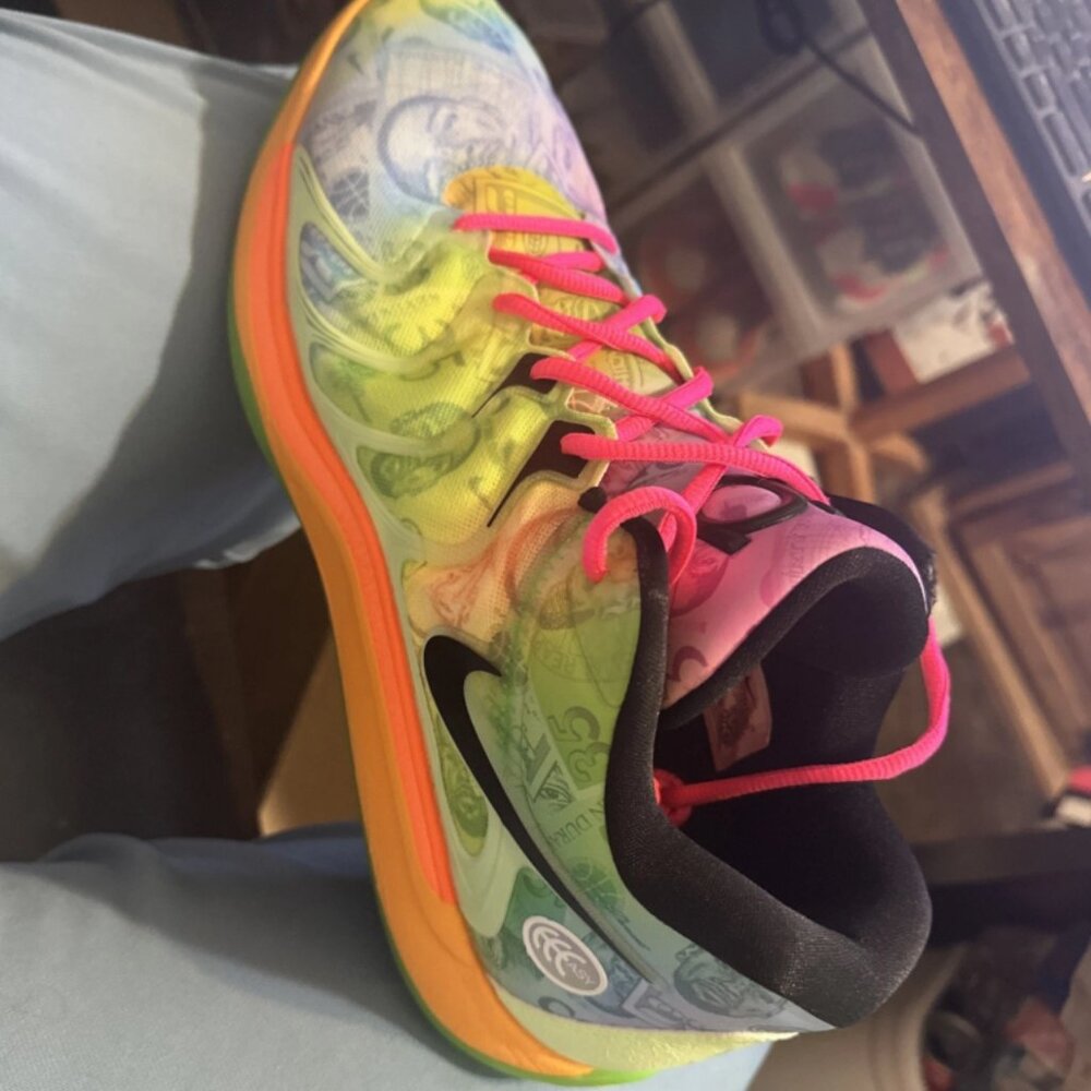 Nike KD 17 Basketball Kevin Durant Easy Money All-Star HF1811-700 - Picture 8 of 13